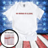 Abolish Ice No Human Is Illegal Shirt