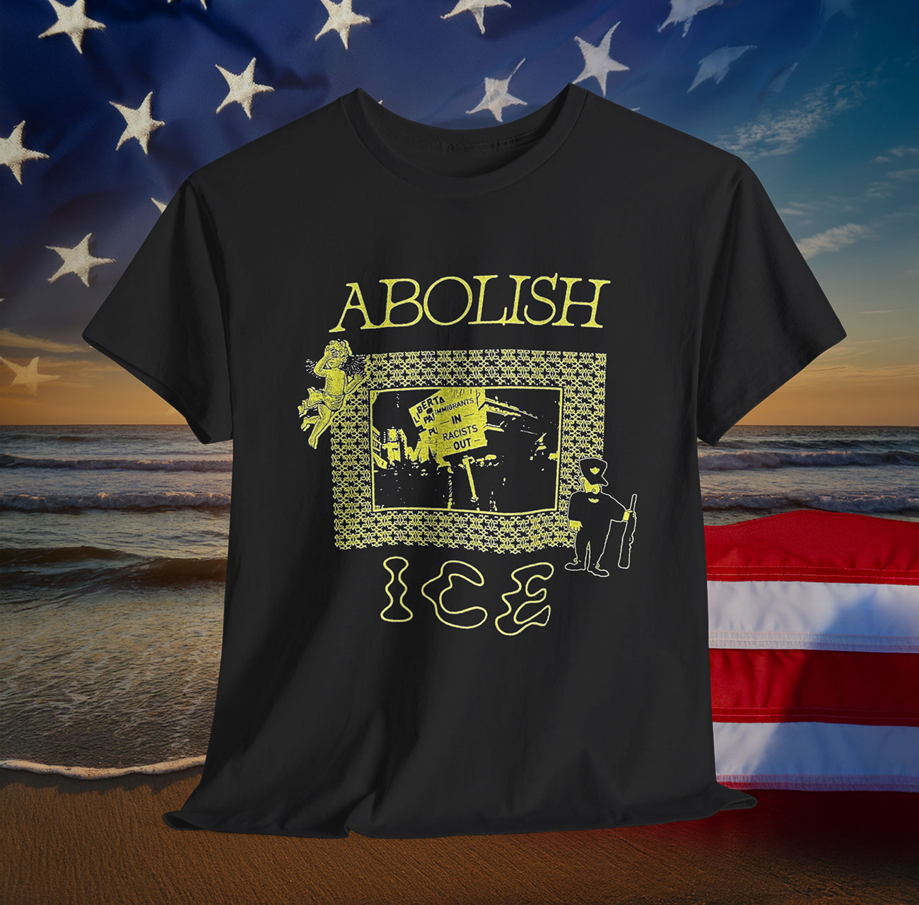 Abolish ICE 2025 T-Shirt