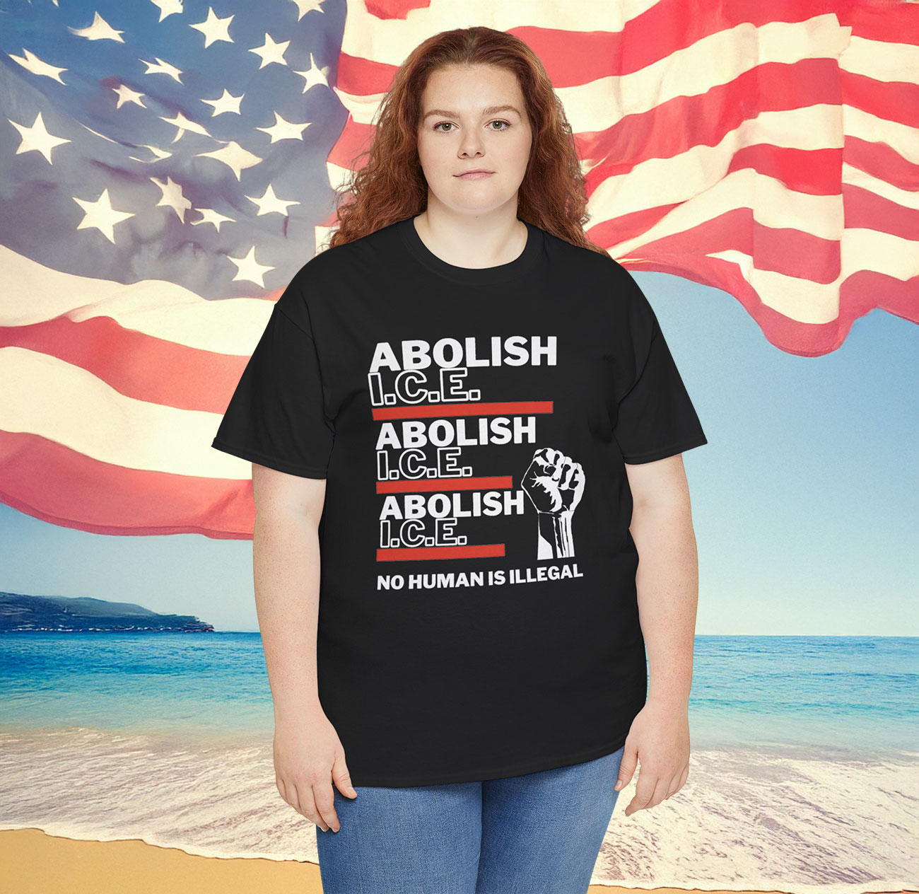 Abolish ICE No Human Is Illegal DACA Shirt