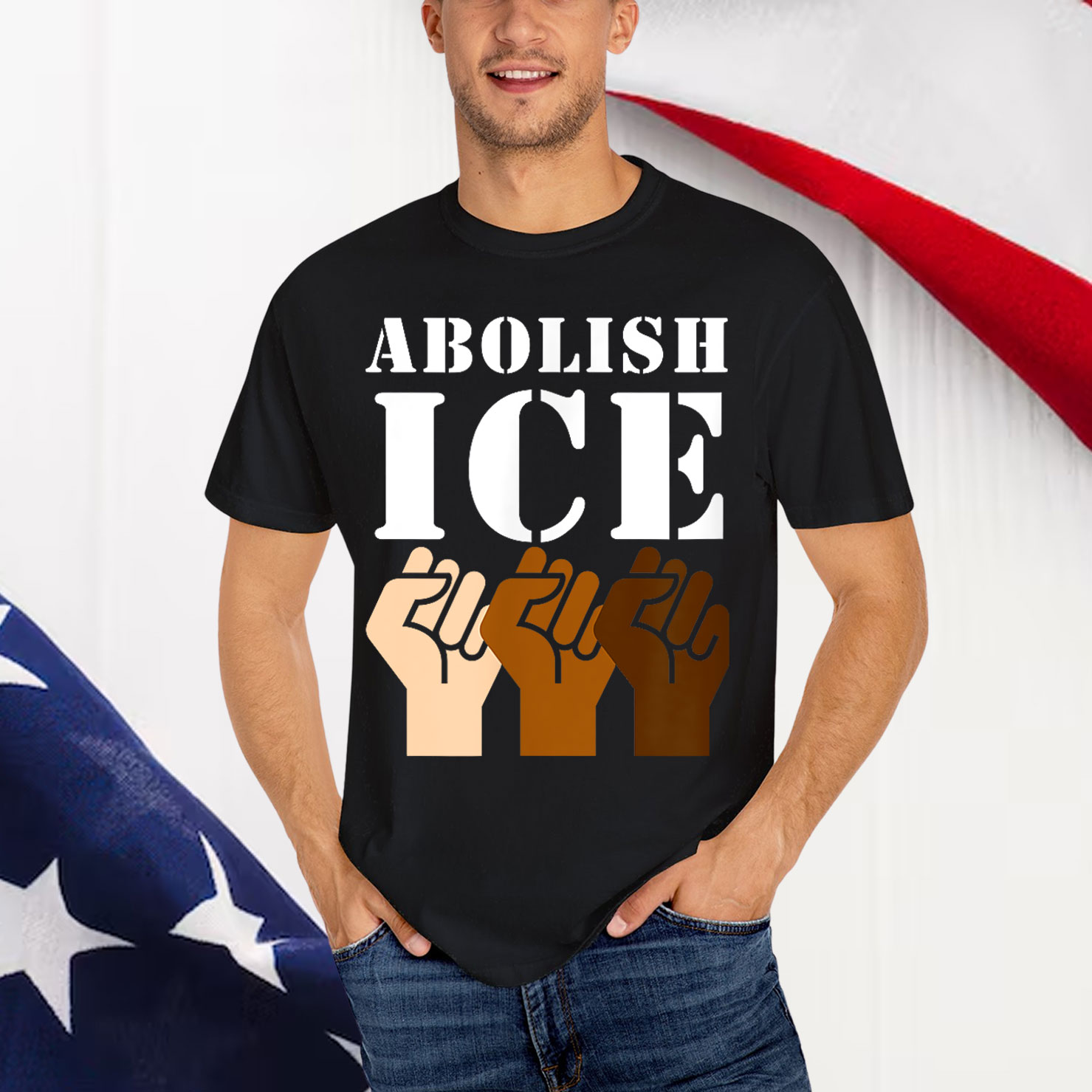 Abolish ICE Protest Resist Support Immigrants Shirt