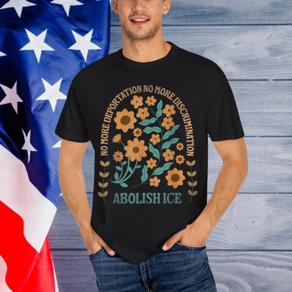 Abolish ICE Retro Protest Resist Support Shirt