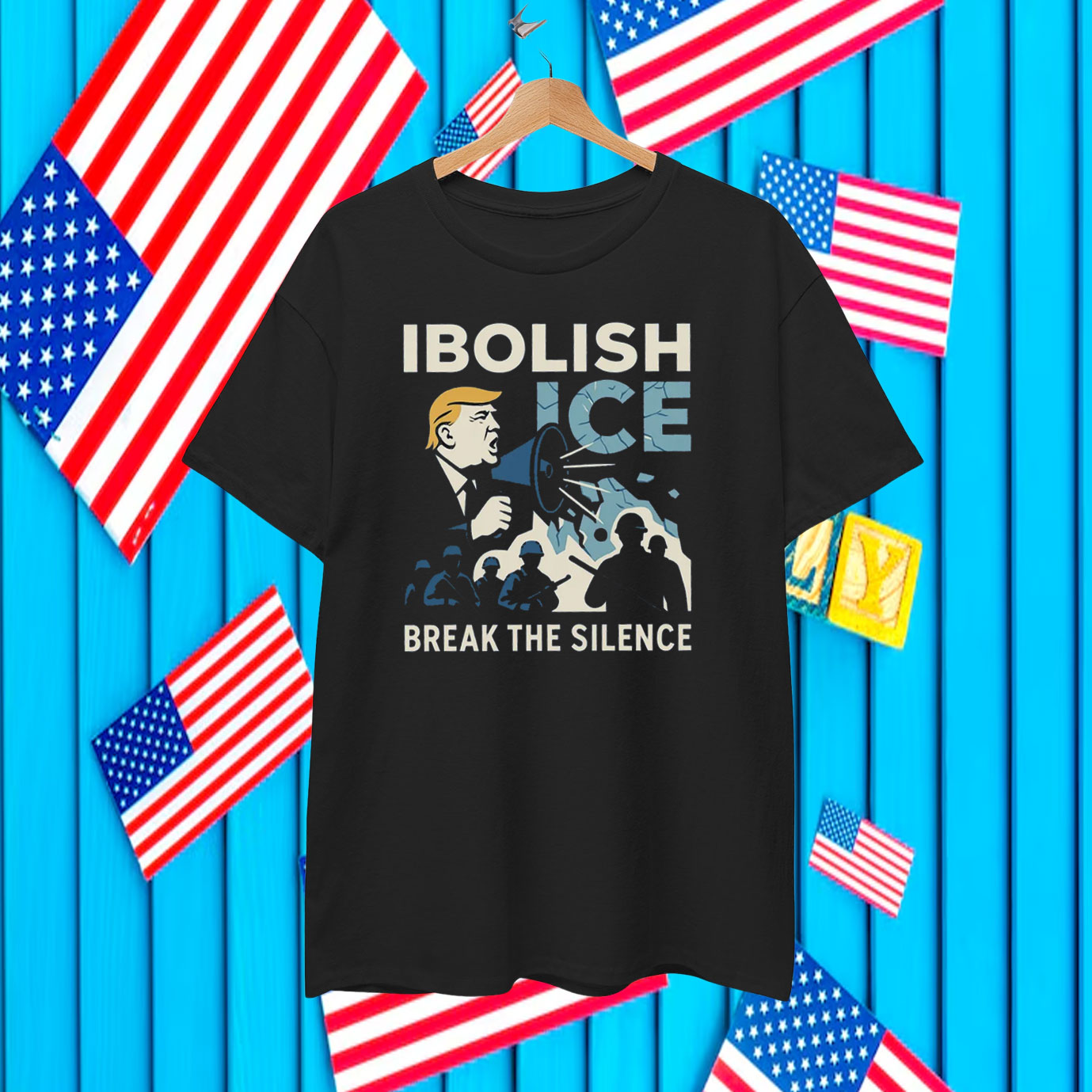 Abolish ICE T-Shirt Break The Silence