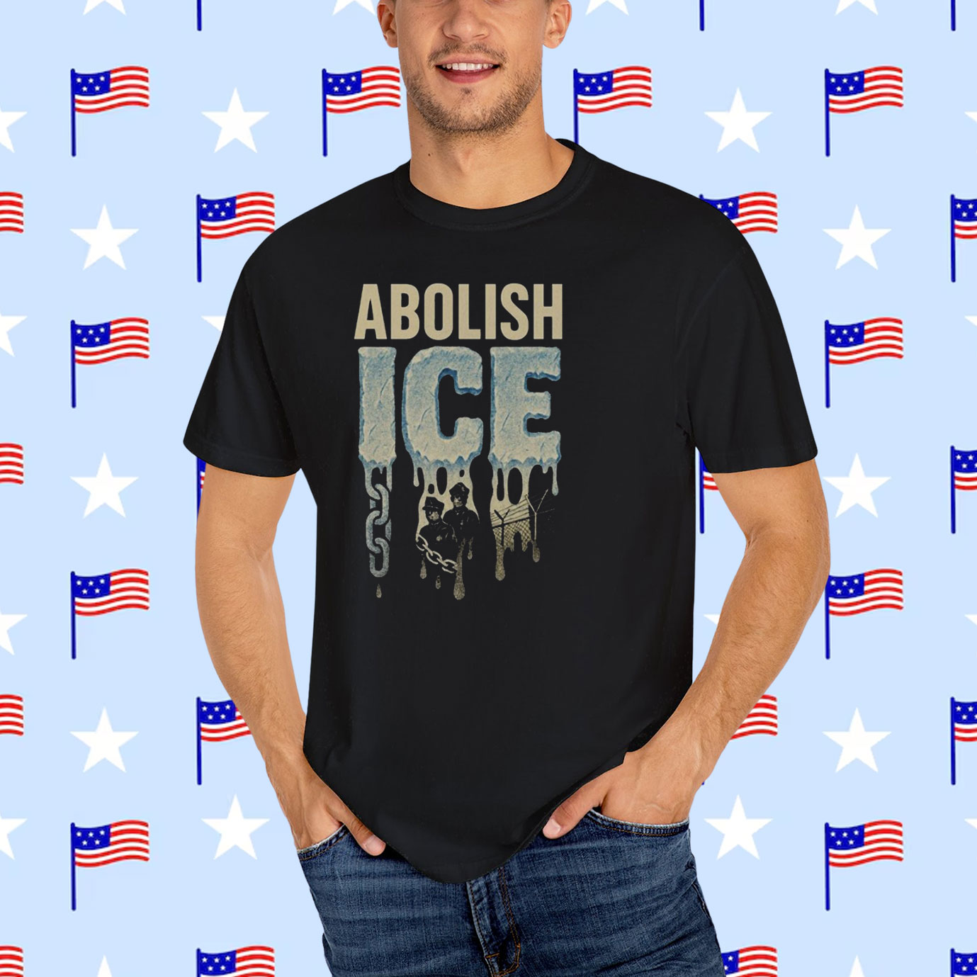 Abolish ICE T-Shirt Chinga La Migra