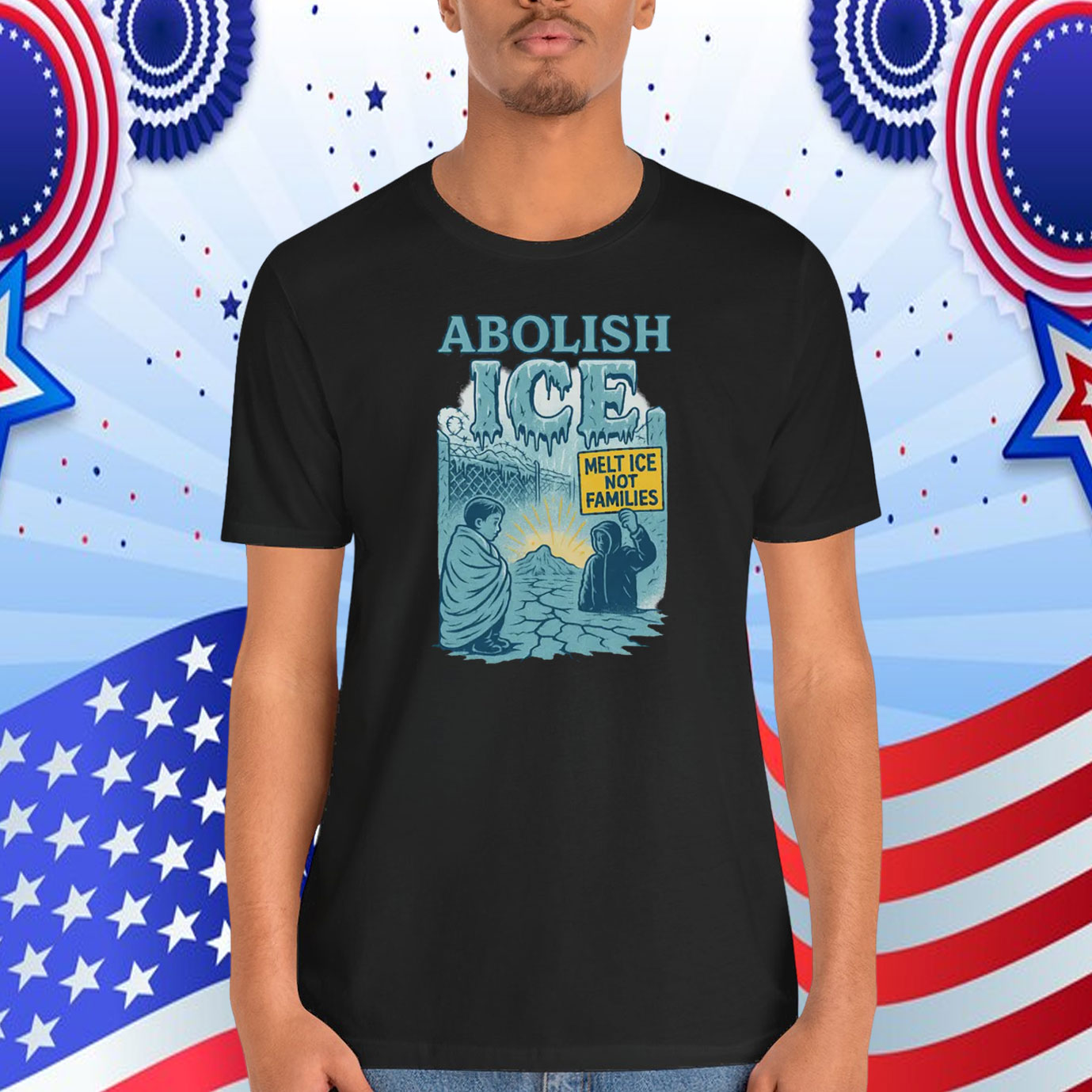 Abolish ICE Shirt Melt Ice Not Families