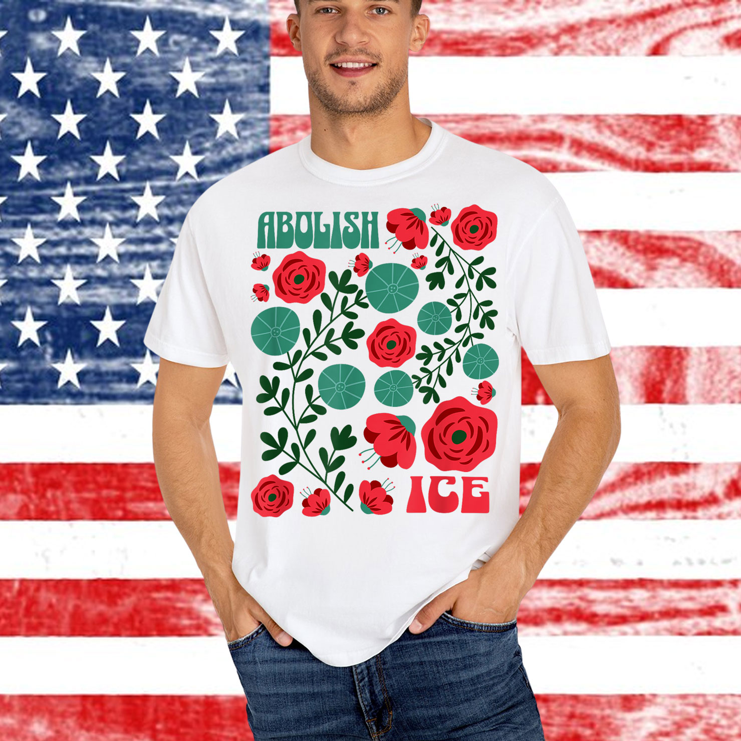 Abolish ICE Subtle Protest Shirt