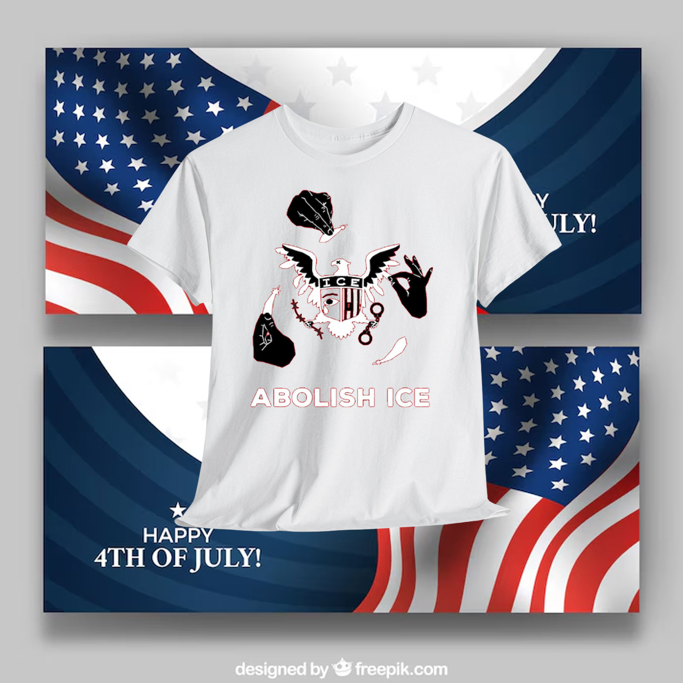 Abolish ICE Unisex Shirt