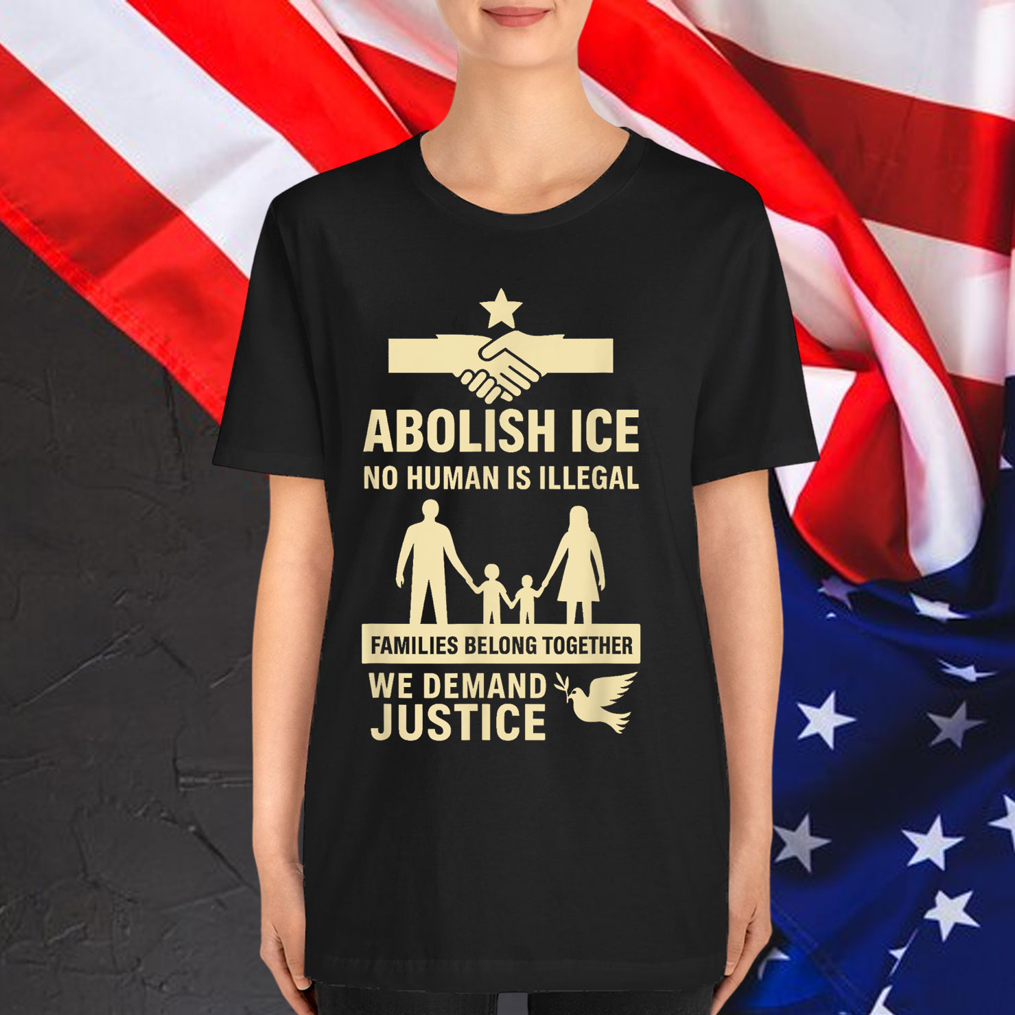Abolish ICE Refugee Close Shirt