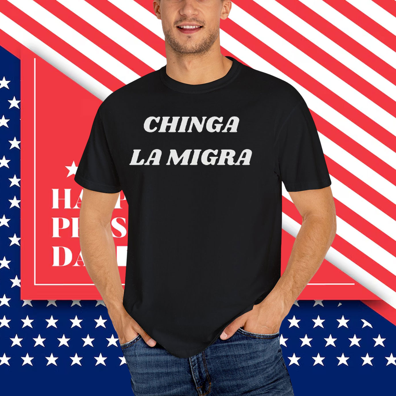 Chinga La Migra 25 T-Shirt
