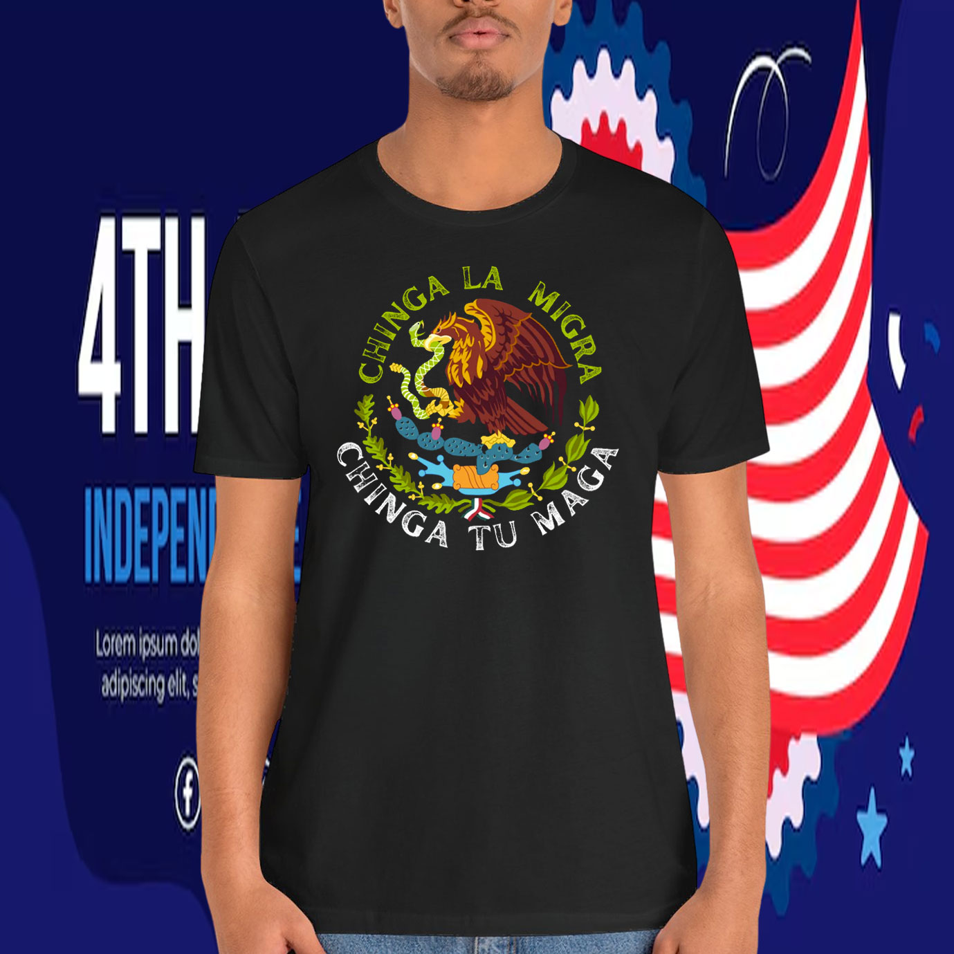 Chinga La Migra Chinga Tu Maga Mexican Shirt