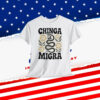 Chinga La Migra Flower Shirt