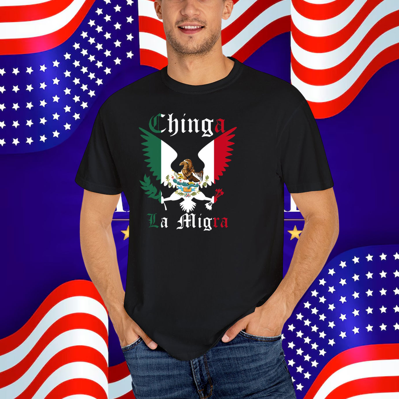 Chinga La Migra Mexico Shirt
