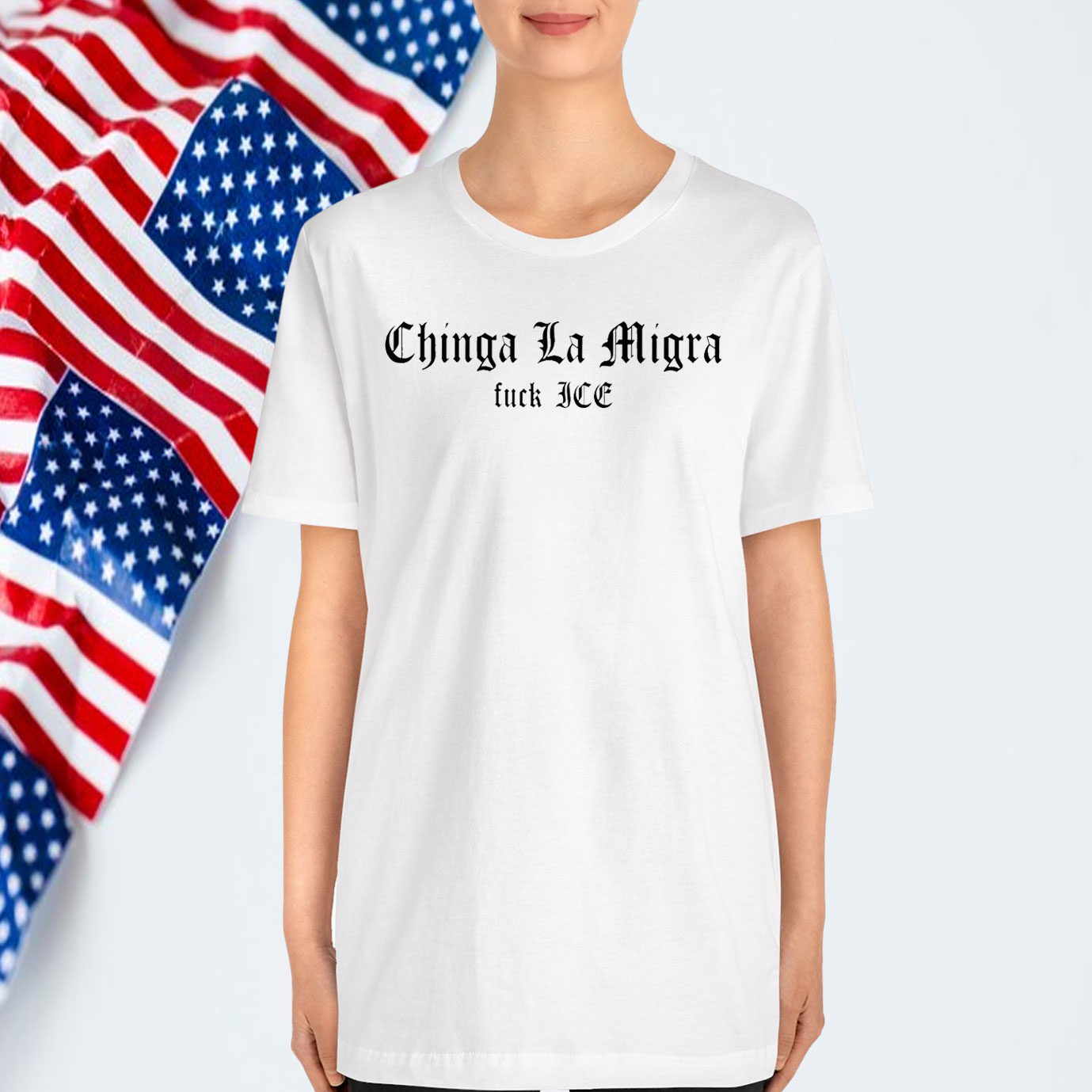 Chinga La Migra T-Shirt Fuck ICE