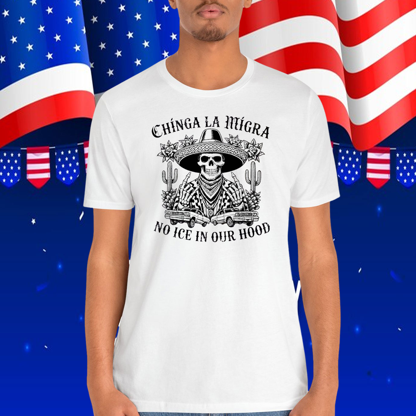 Chinga La Migra Shirt No ICE In Our Hood