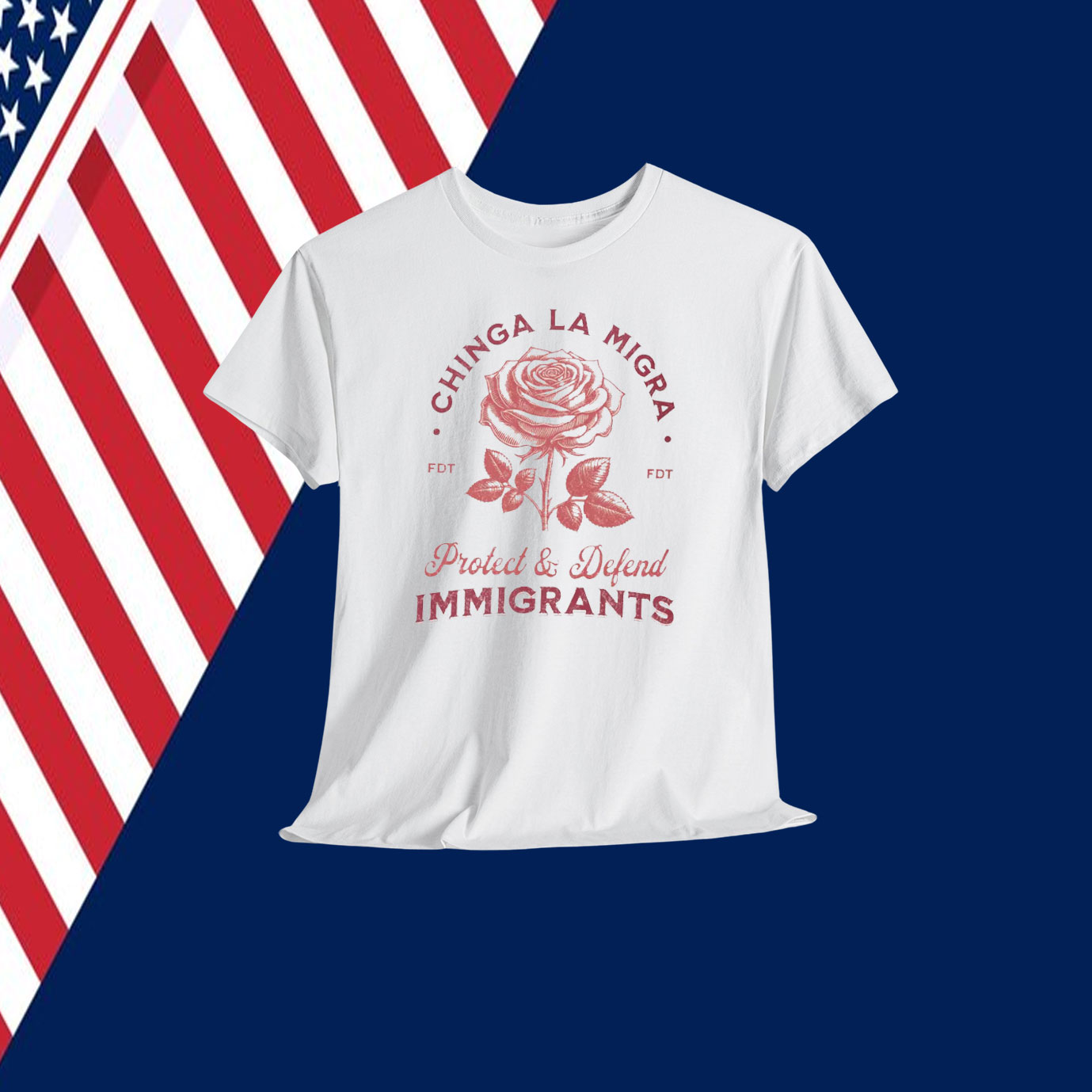 Chinga La Migra Shirt Protect & Defend Immigrants
