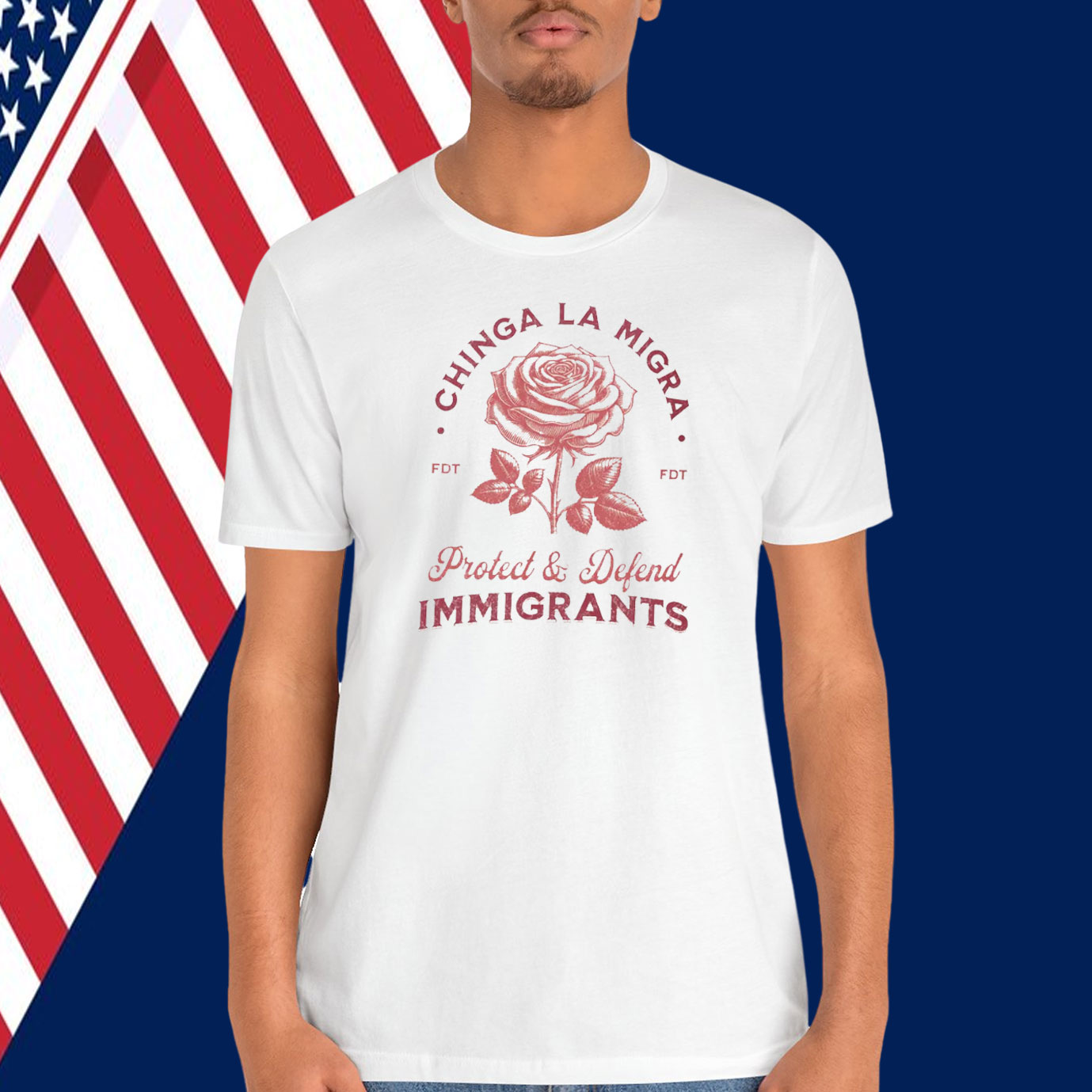 Chinga La Migra Shirt Protect & Defend Immigrants