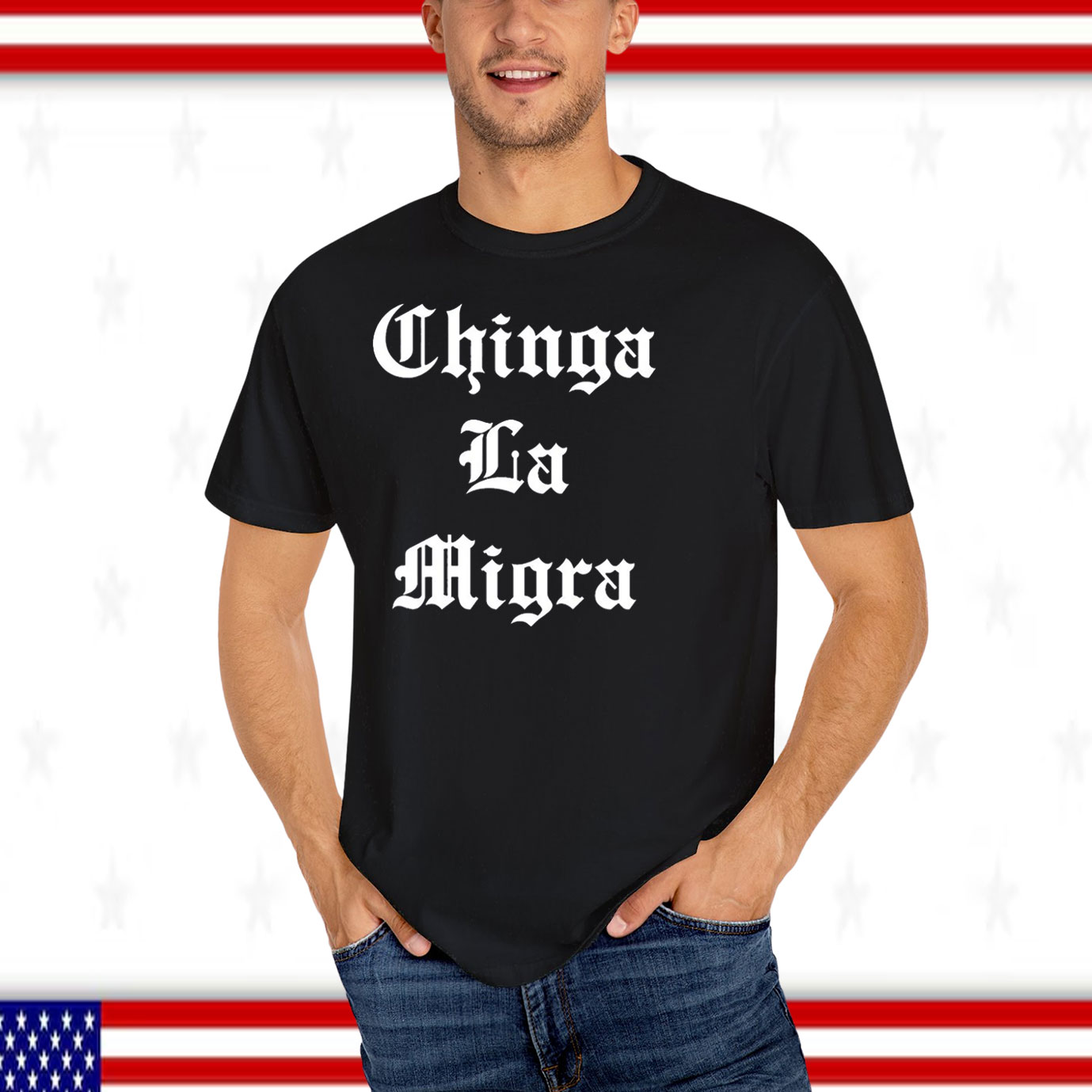 Chinga La Migra T-Shirt