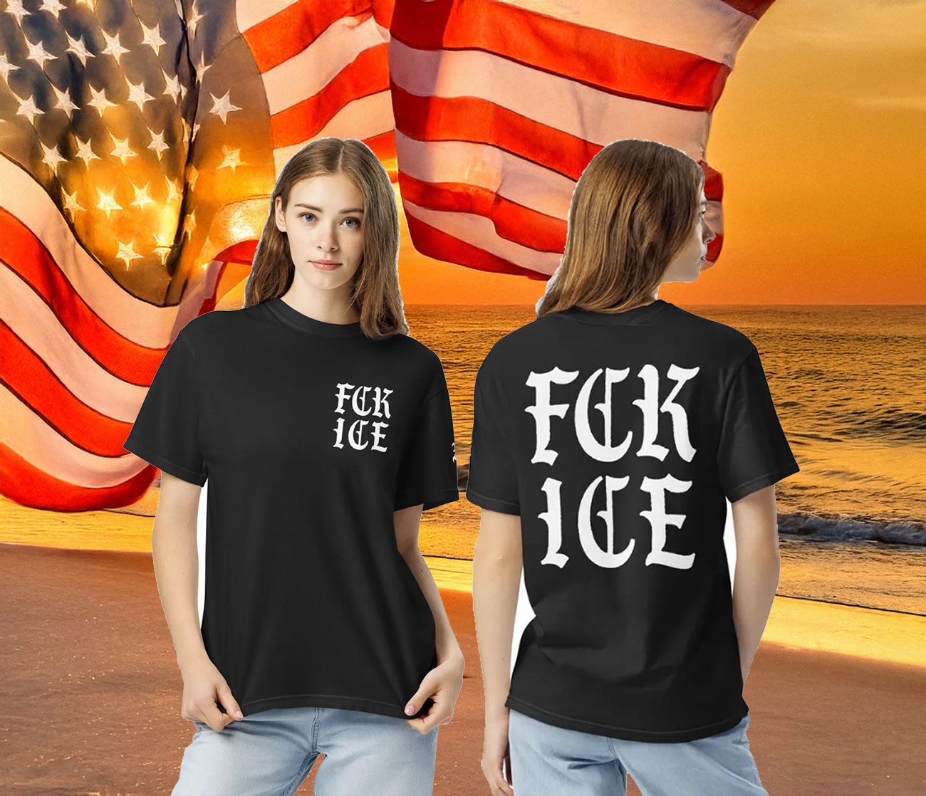 FUCK ICE Protest Shirt