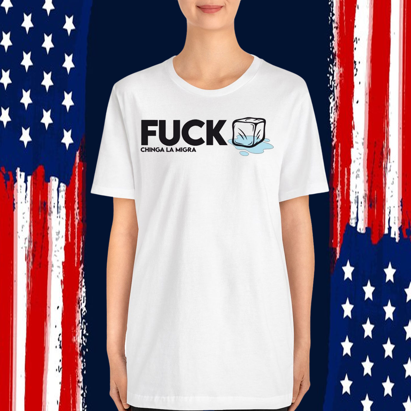 Fuck Chinga LA Migra T-Shirt