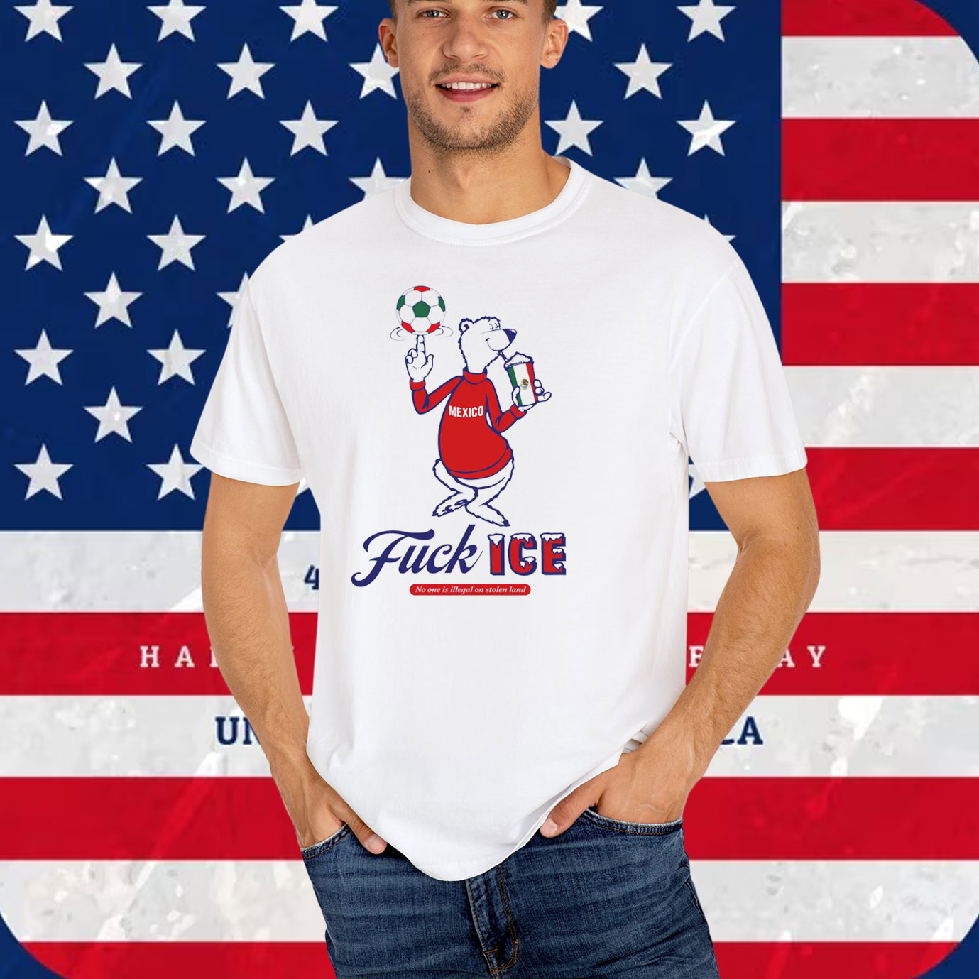 Fuck ICE Mexico T-Shirt