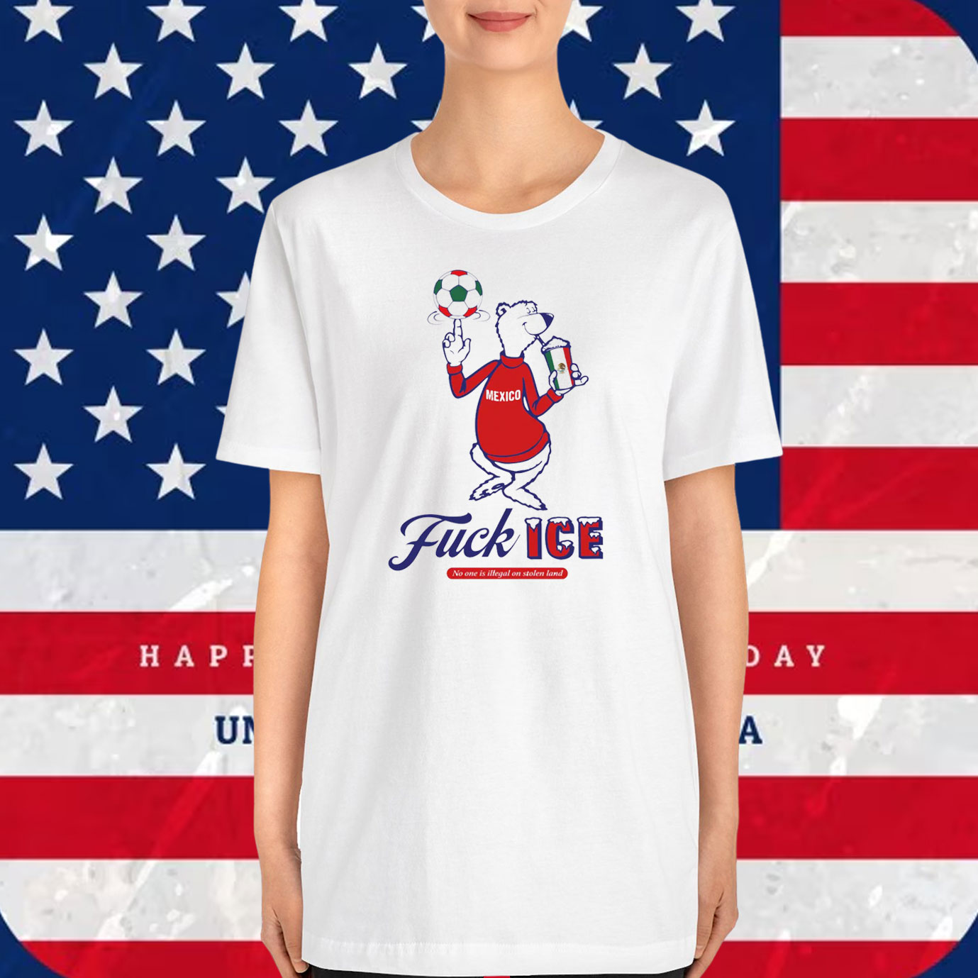 Fuck ICE Mexico T-Shirt