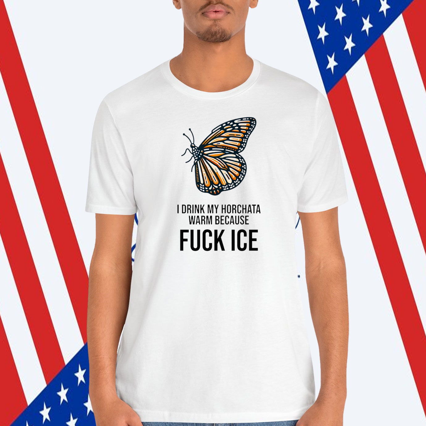 Fuck ICE Shirt I Drink My Horchata Warm Because