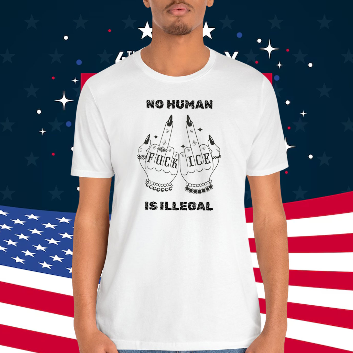Fuck Ice Shirts No Human Is Illegal