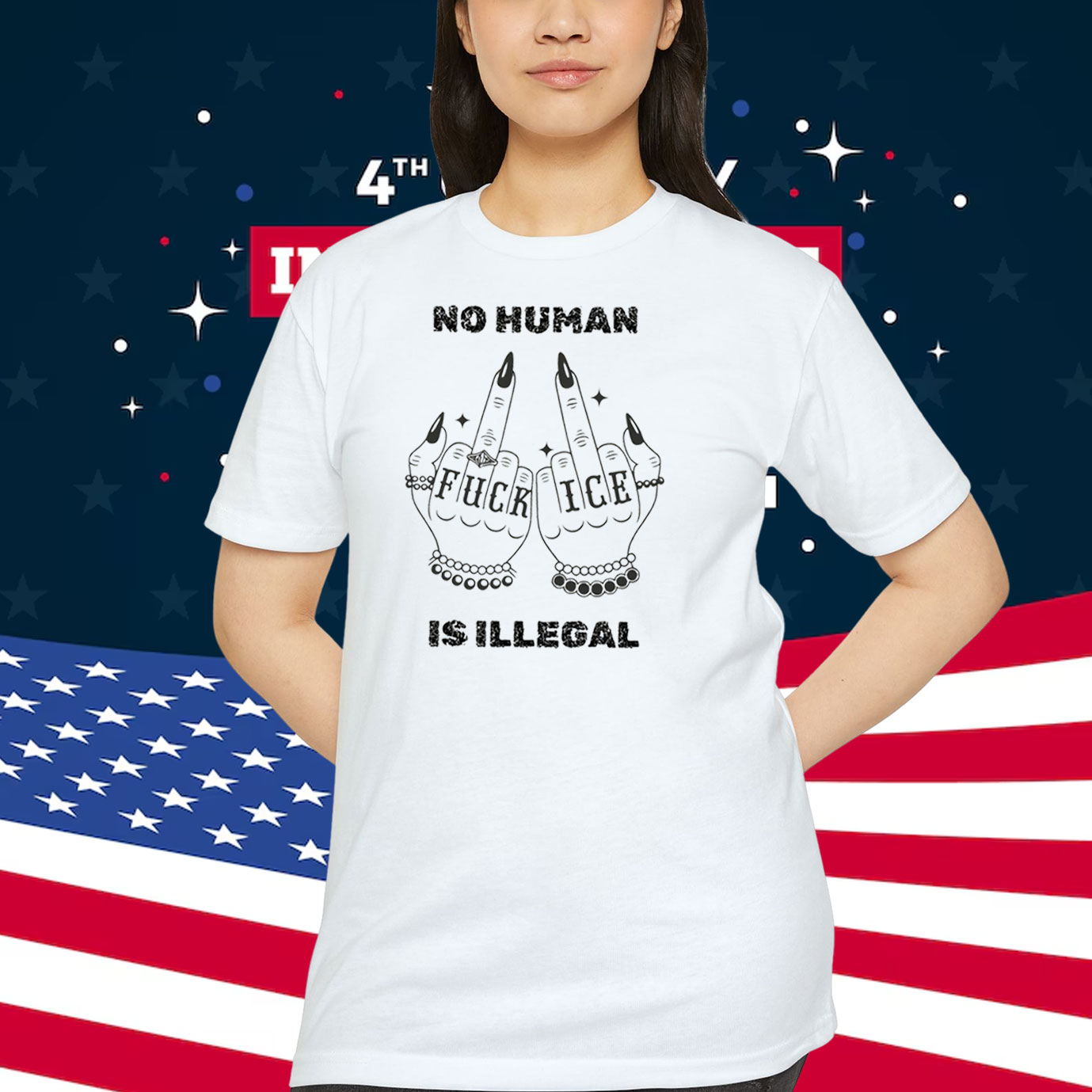 Fuck Ice Shirts No Human Is Illegal