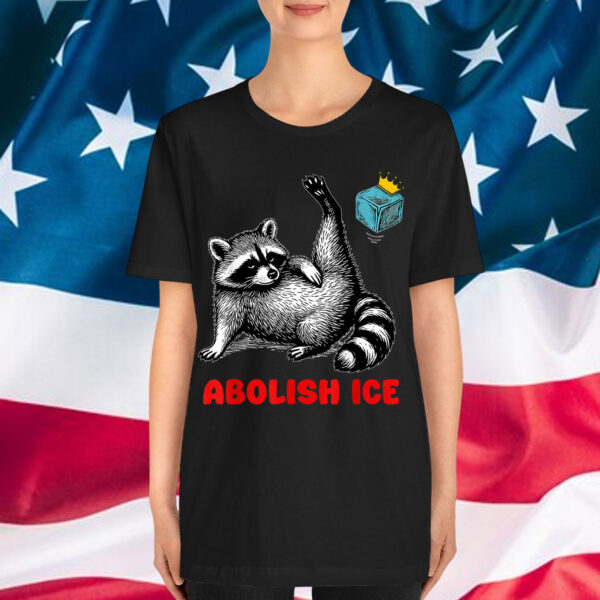 Funny Racoon Retro Anti ICE Shirt