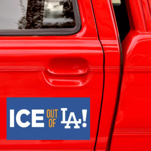 ICE Out of LA Car Magnet