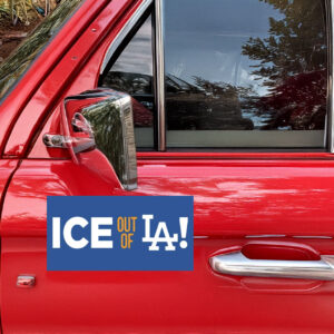 ICE Out of LA Car Magnet