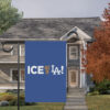 ICE Out Of LA Garden Banner