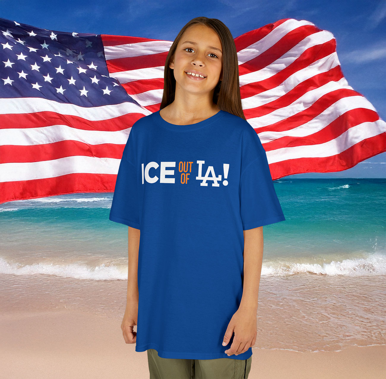 ICE Out Of LA T-Shirt Kids