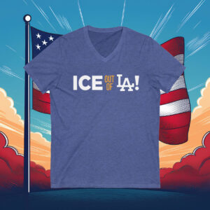 ICE Out Of LA V-neck Shirt