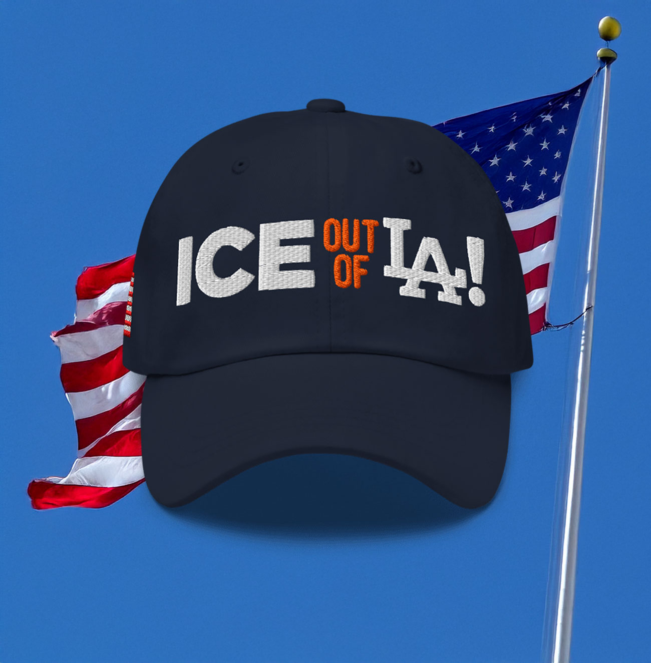 ICE Out of LA Baseball Cap