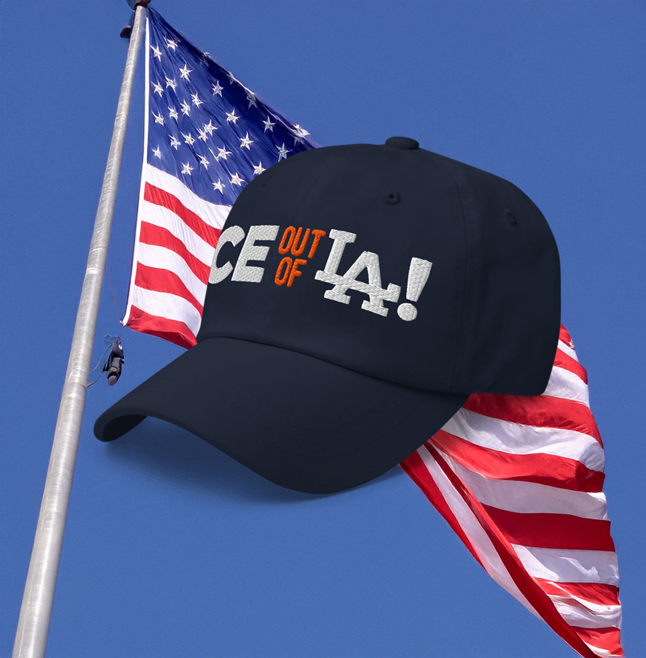 ICE Out of LA Baseball Cap