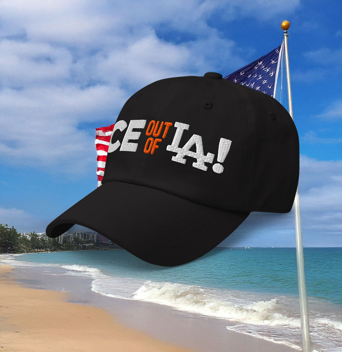 ICE Out of LA Classic Dad Hat