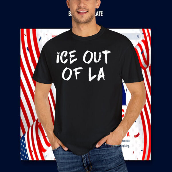 Ice Out Of La T-Shirts Abolish Ice