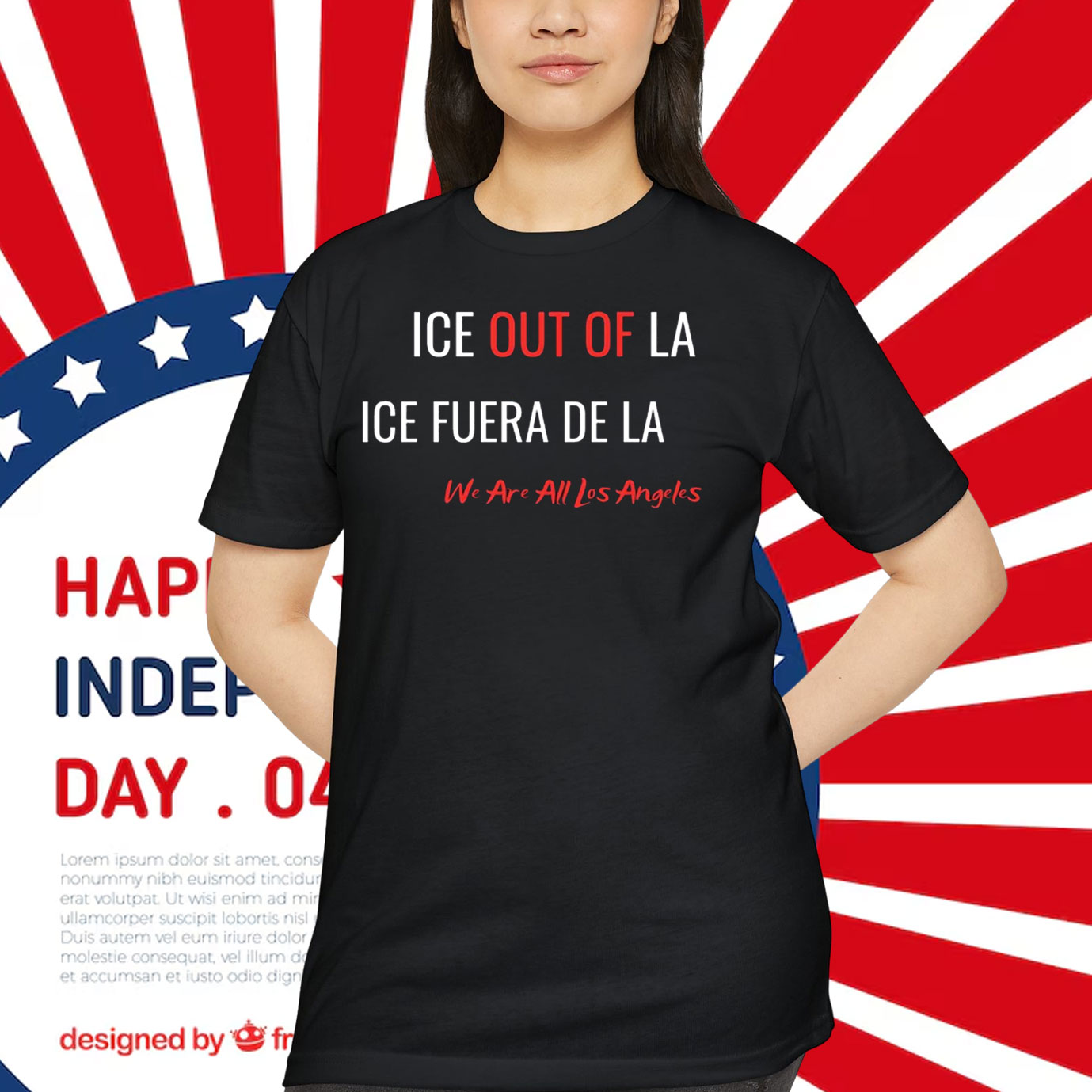 Ice Out of LA Shirt – ICE Fuera de LA
