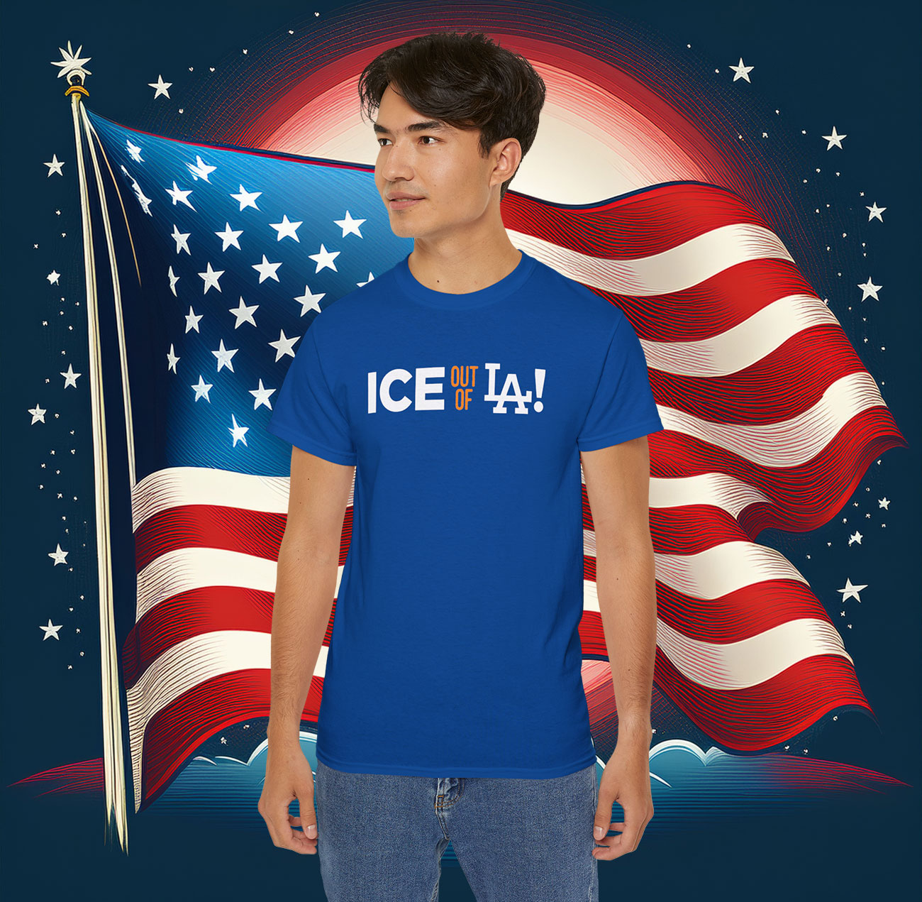 Mens ICE Out Of LA T-Shirt