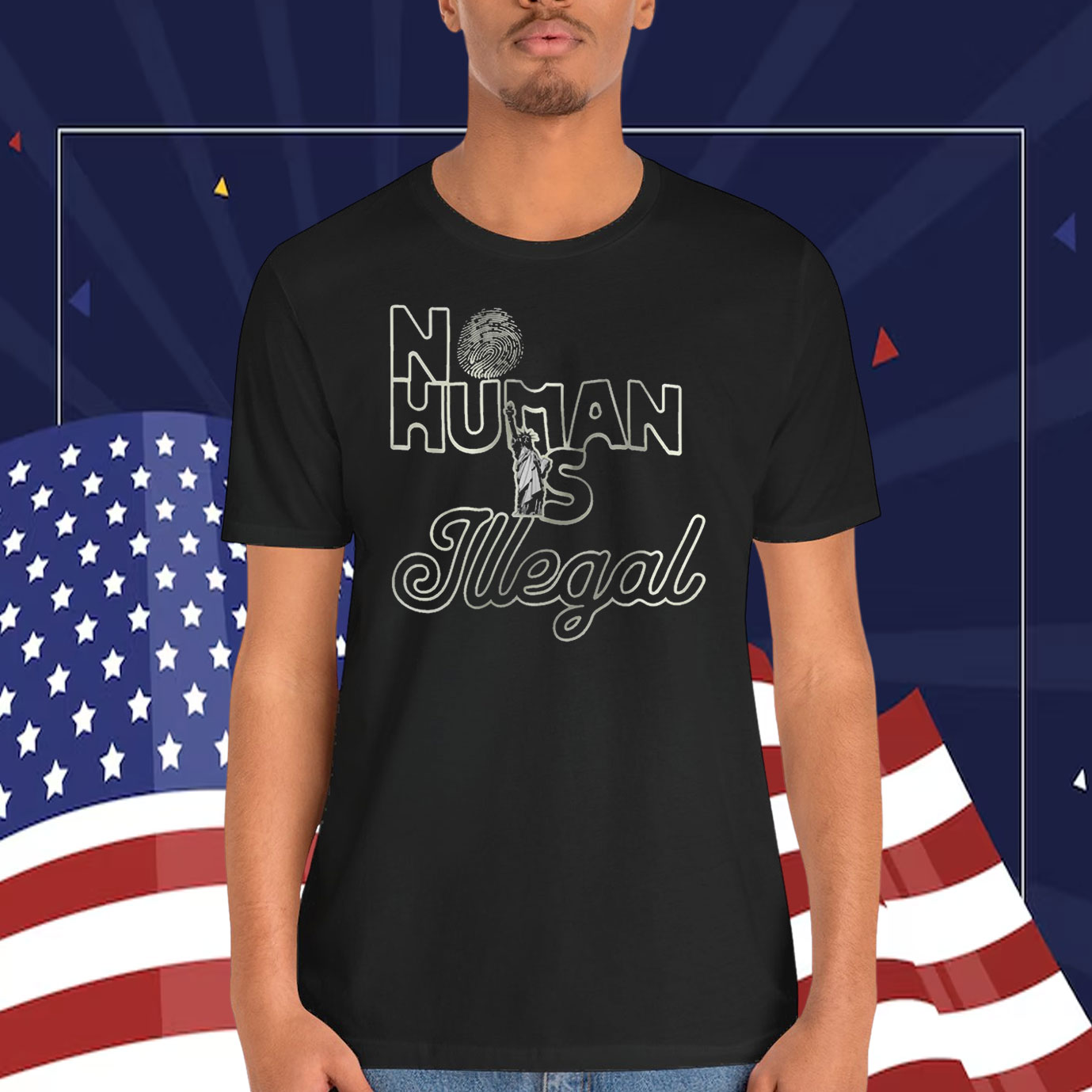 No Human Is Illegal Shirt Abolish ICE