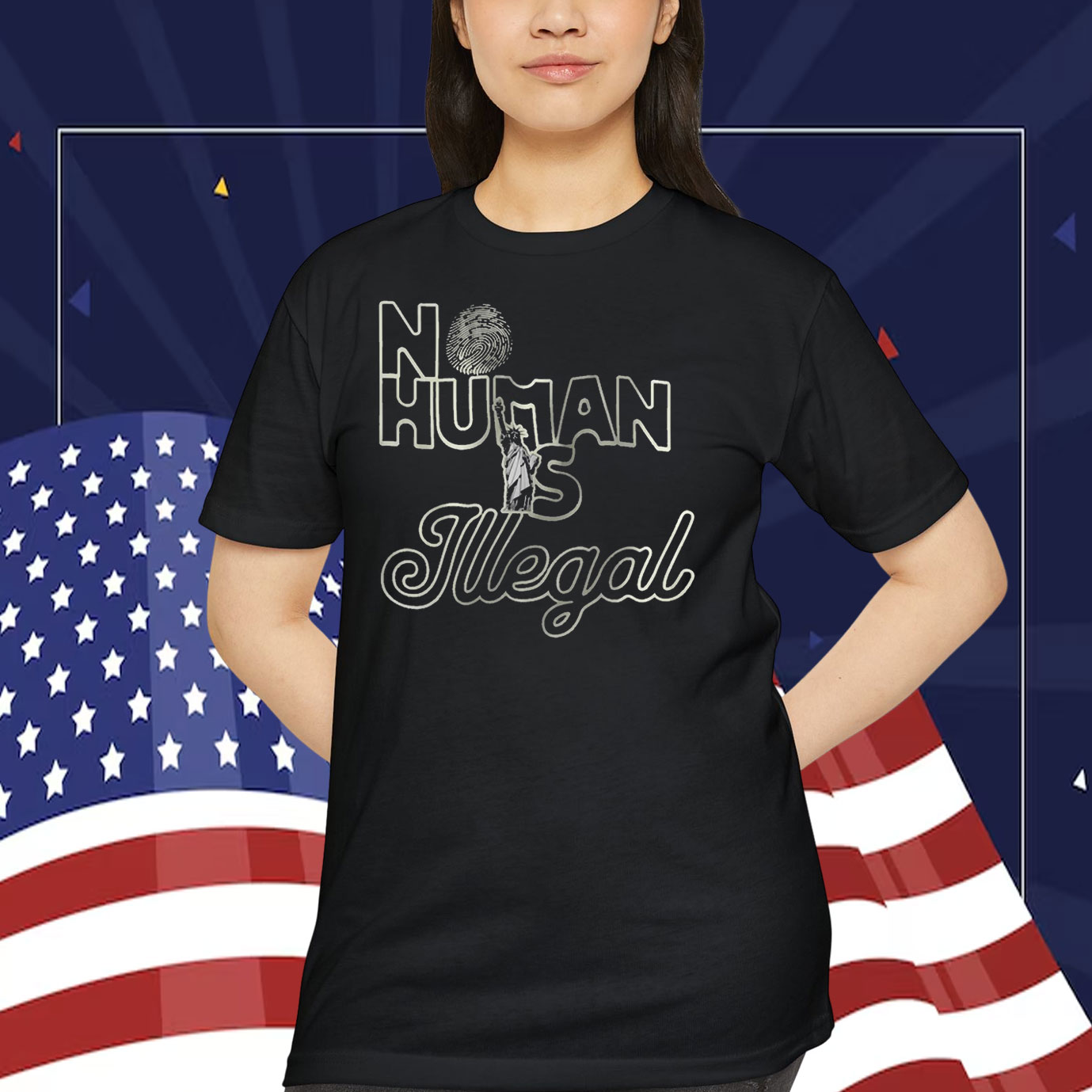 No Human Is Illegal Shirt Abolish ICE