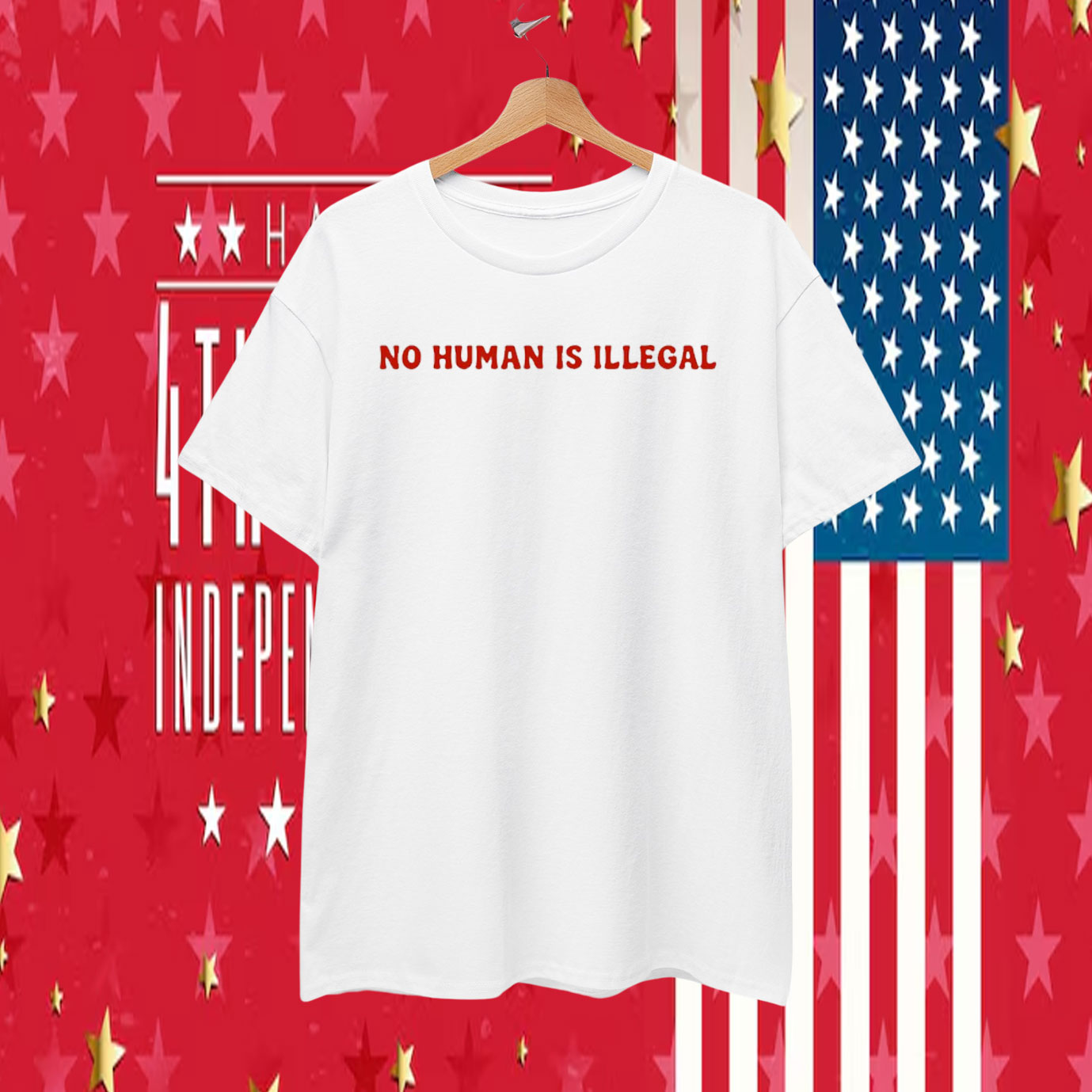 No Human Is Illegal T-Shirt