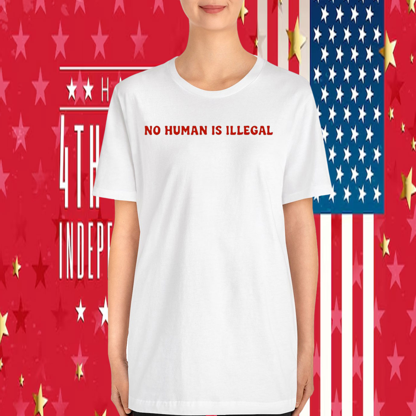 No Human Is Illegal T-Shirt