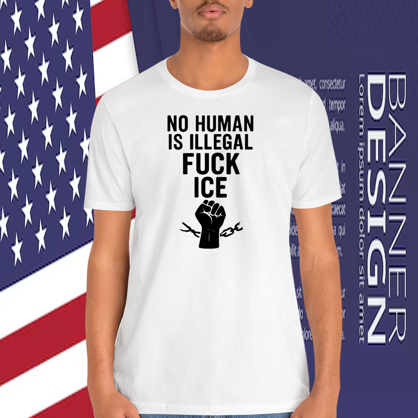 No Human Is Illegal Shirts Fuck ICE