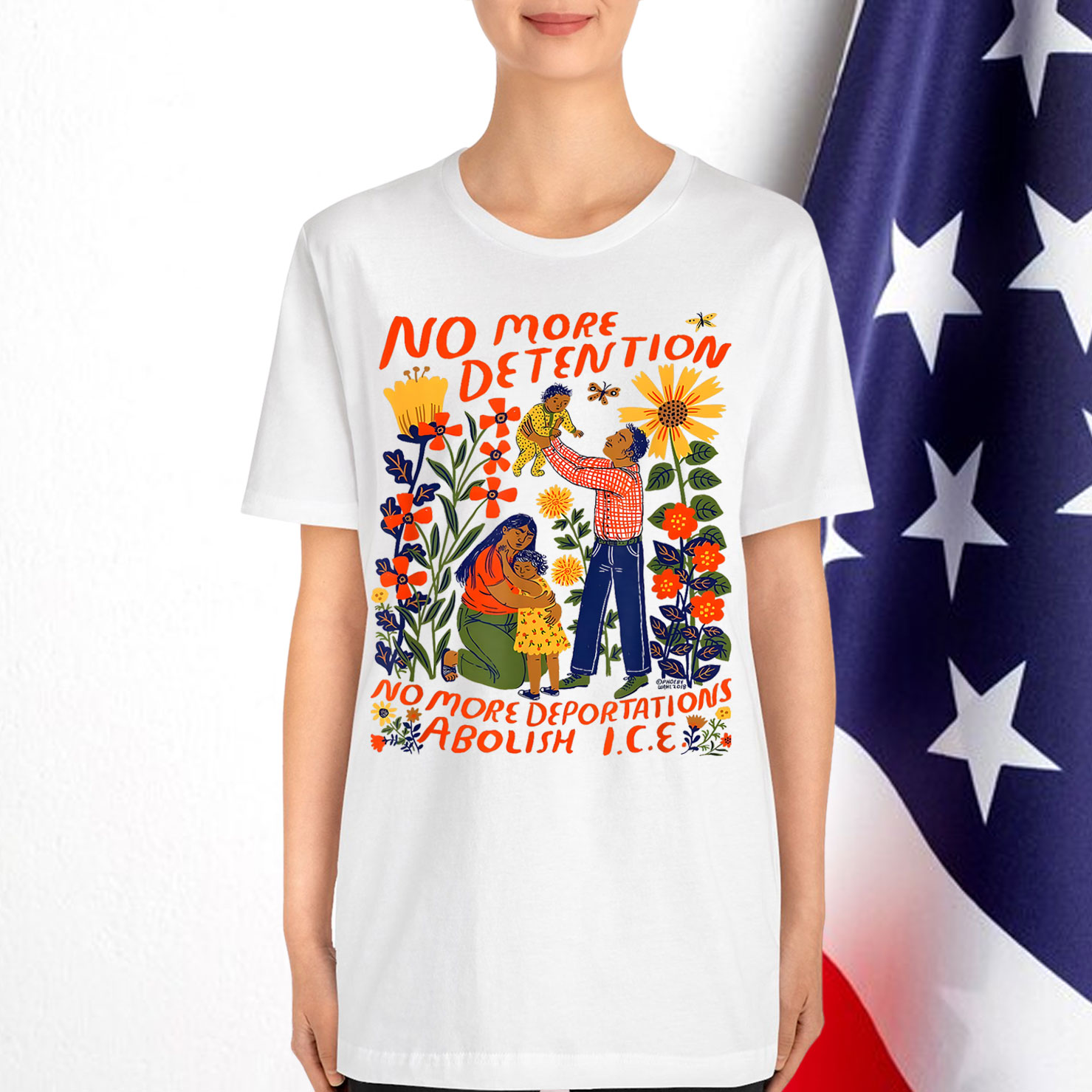 No More Deportation No More Detention Abolish ICE Shirt