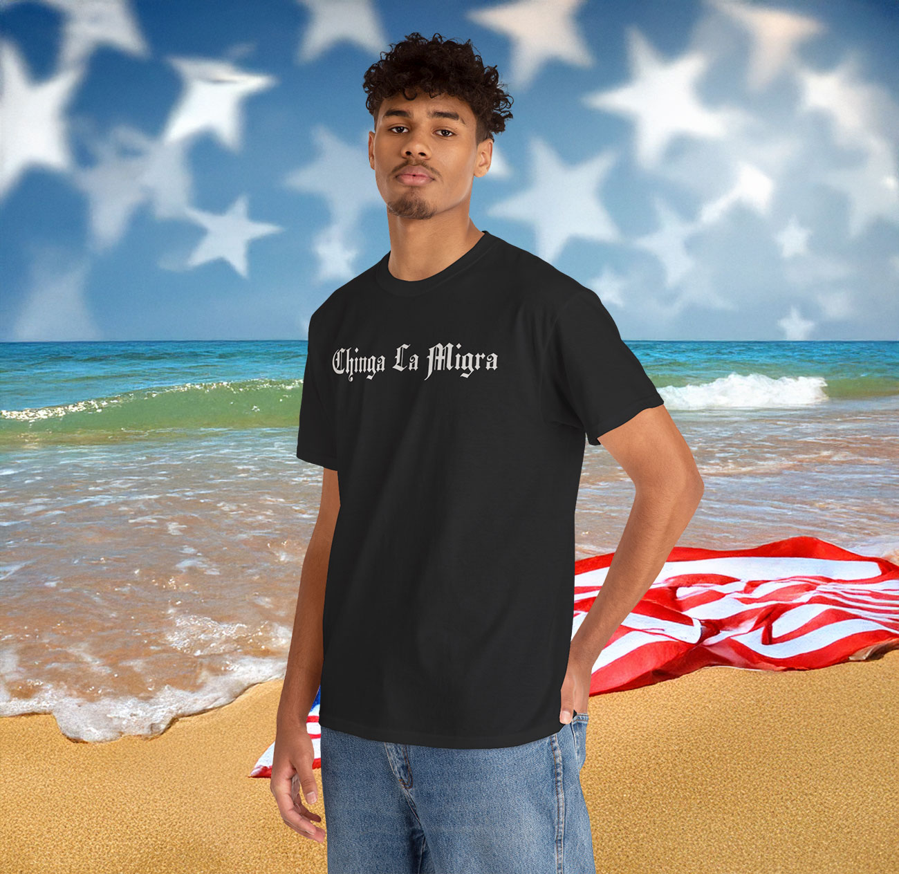 Retro Chinga La Migra Shirt