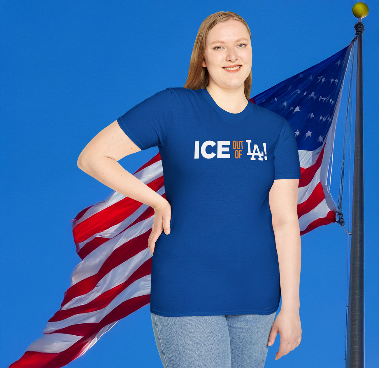 Womens ICE Out Of LA Shirt